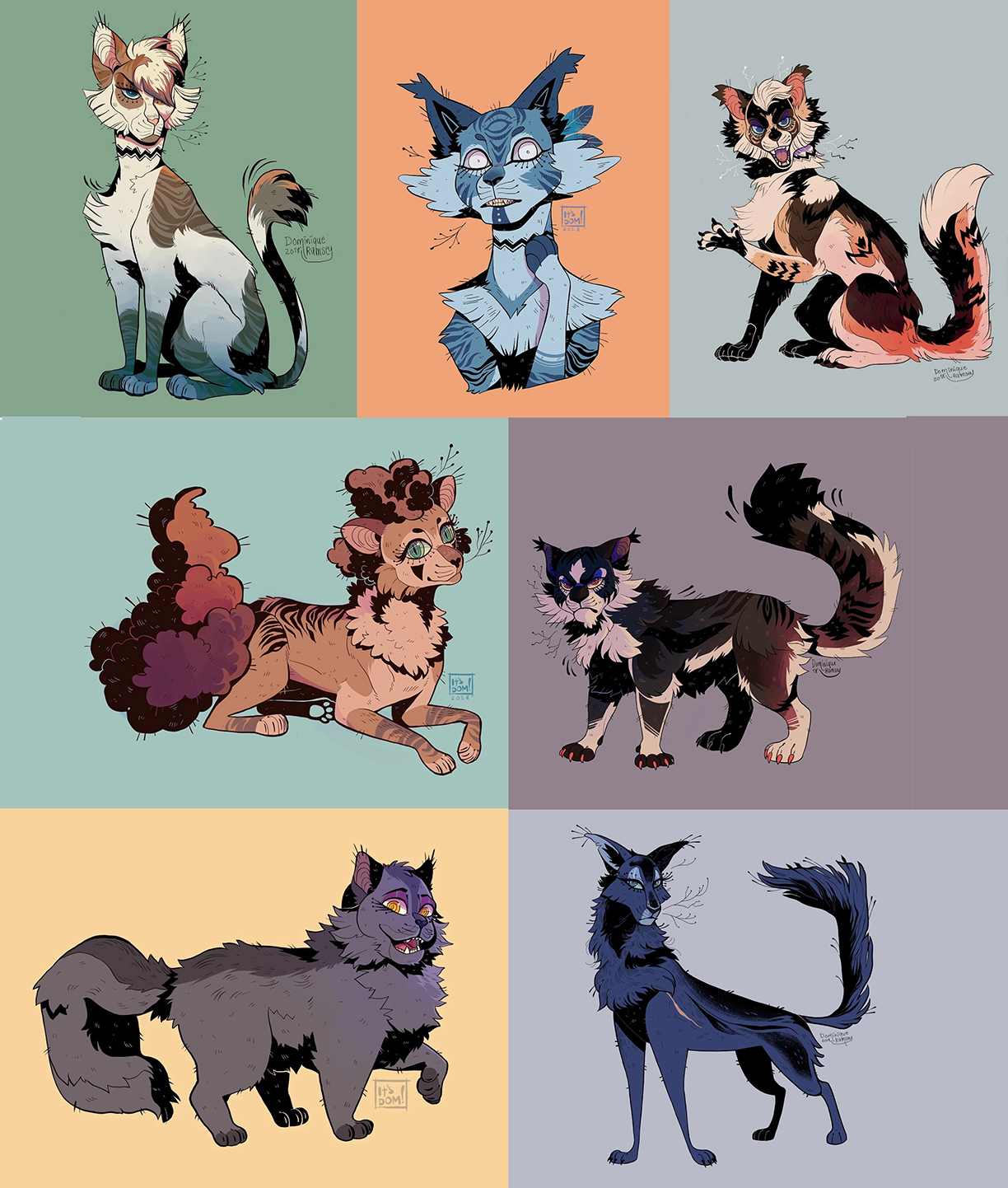 Warrior Cats 2018 – Eleven fan art illustrations