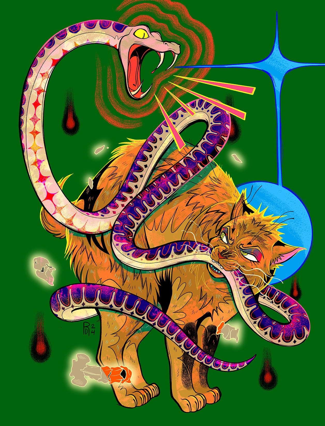 Warrior Cats: Berrynose – Sticks and Stones illustration