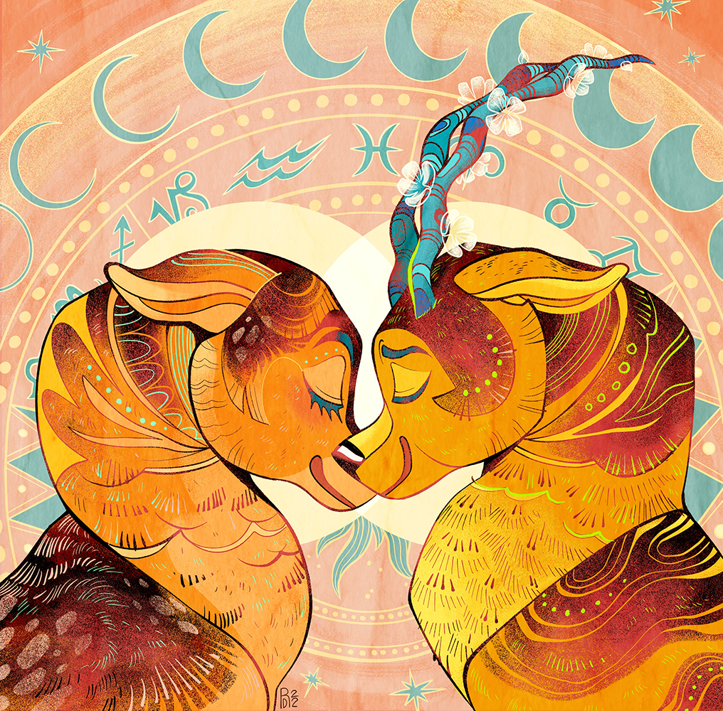 LOVE x LOVE series: “I want your same ol’ lovin'” – deer illustration