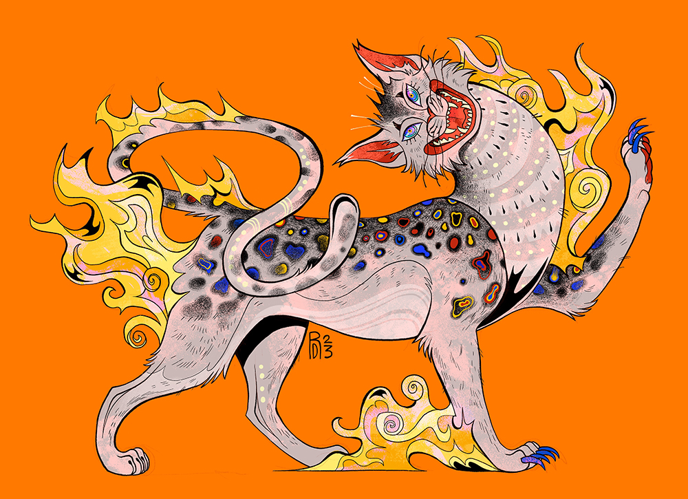 Warrior Cats: Ashfur – Burning love illustration