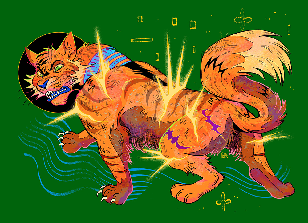 Warrior Cats: Lionblaze – The untouchable illustration