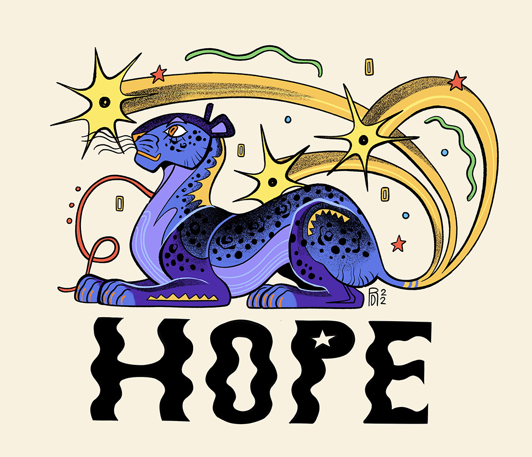 Panther series: BLACK HOPE illustration