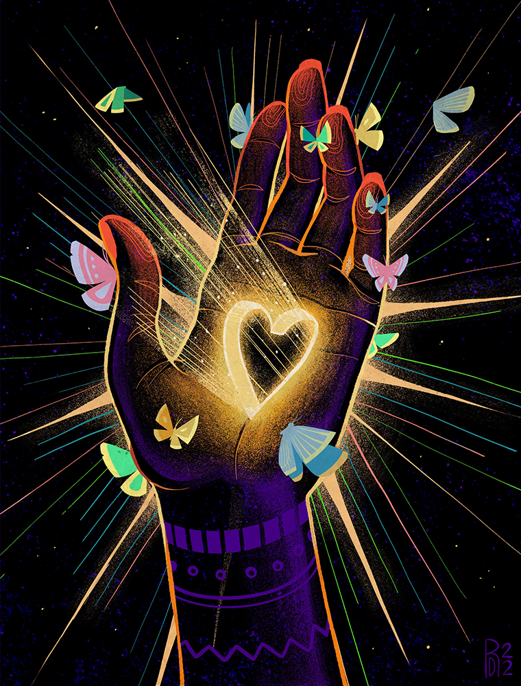 LOVE x LOVE series: “That’s the way love goes” – hand illustration